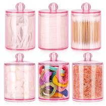 Organizador de banheiro Tbestmax Qtip Holder 350 ml, 300 ml, pacote com 6 Organizador de banheiro Tbestmax Qtip Holder 350 ml, 300 ml, pacote com 6
