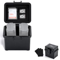 Organizador de bateria de câmera JJC Portable para Canon Nikon Sony Organizador de bateria de câmera JJC Portable para Canon Nikon Sony