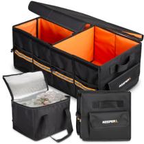 Organizador de Baúl KEEPER Extra Grande con Cooler 70L para SUV y Auto