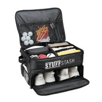 Organizador de baús de golfe STUFFSTASH Golf Won't Collapse Black Organizador de baús de golfe STUFFSTASH Golf Won't Collapse Black