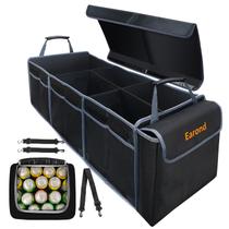 Organizador de Baús Dobrável EAROND com Bolsa Térmica - Cinza e Preta Organizador de Baús Dobrável EAROND com Bolsa Térmica - Cinza e Preta