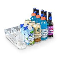 Organizador de bebidas Fridge-Plus para armazenamento em refrigeradores