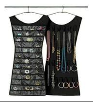 Organizador de Bijuterias Tipo Cabide Porta Joias Aliança