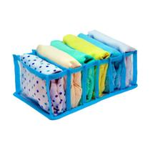 Organizador de biquini transparente e azul - 716