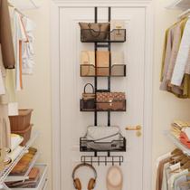 Organizador de bolsa Dmevkic Over The Door com 5 ganchos ajustáveis