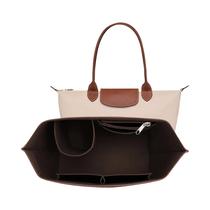 Organizador De Bolsa Longchamp Em Feltro: Inserção Portátil Para Maquiagem E Viagem