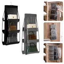 Organizador De Bolsas cabide Para Guarda Roupa Com 6 Nichos Suporte Cabideiro Multiuso Organizadora de Closet Sapato Bolsa Roupas Cabide Para Pendurar Organizador De Bolsas cabide Para Guarda Roupa Com 6 Nichos Suporte Cabideiro Multiuso Organizadora de Closet Sapato Bolsa Roupas Cabide Para Pendurar