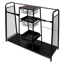 Organizador de bolsas de golfe JEF WORLD OF GOLF 457 Black Double Organizador de bolsas de golfe JEF WORLD OF GOLF 457 Black Double