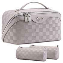 Organizador de bolsas de maquiagem de viagem BOYATU, conjunto de 3 peças à prova d'água