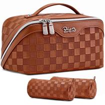 Organizador de bolsas de maquiagem de viagem BOYATU, conjunto de 3 peças à prova d'água