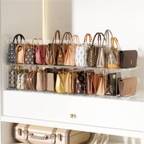 Organizador de bolsas MSHOMELY em acrílico transparente, kit com 6 divisórias Organizador de bolsas MSHOMELY em acrílico transparente, kit com 6 divisórias
