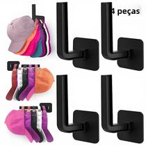 Organizador De Bonés Adesivo Para Parede, Suporte Para Chapéus Sem Perfuração Para Porta E Armário