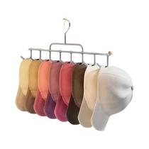 Organizador De Bonés De 8 Camadas, Suporte De Parede Com Ganchos Para Bonés De Beisebol, Armário De