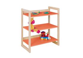 Organizador de Brinquedo 3 Prateleiras Tema Infantil Varias Cores Colore 750 - Quality Móveis
