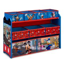 Organizador de brinquedos Delta Children Disney Mickey Mouse 9 caixas