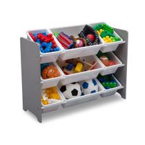 Organizador de brinquedos Delta Children MySize 9 Bin Plastic Grey