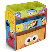 Organizador de Brinquedos Delta Children Sesame Street - 6 Cestos Organizador de Brinquedos Delta Children Sesame Street - 6 Cestos