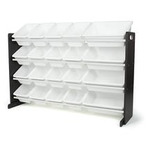 Organizador de Brinquedos Humble Crew Extra Grande com 20 Cestos Branco Organizador de Brinquedos Humble Crew Extra Grande com 20 Cestos Branco