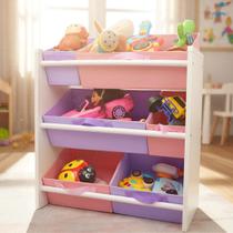 Organizador de Brinquedos Infantil Médio Feminino Organizador de Brinquedos Infantil Médio Feminino