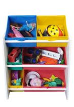 Organizador de Brinquedos Infantil Médio Montessoriano Colorido