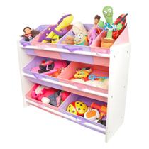 Organizador de Brinquedos Infantil OrganiBox feminino
