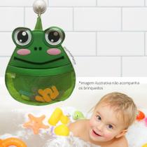 Organizador de Brinquedos para Banheiro Sapinho - Baby