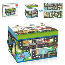 Organizador de brinquedos PicassoTiles Magnet Tile Dobrable City Theme
