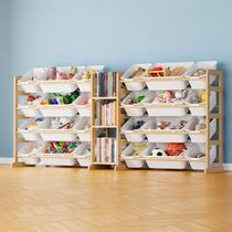 Organizador de Brinquedos SpaceAid Grande com 24 Caixas e 3 Prateleiras