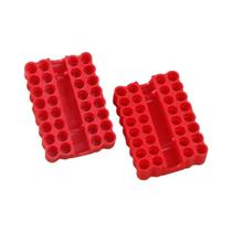 Organizador De Brocas Com Haste Hexagonal, Pacote Com 2, 32 Compartimentos, Caixa De Armazenamento