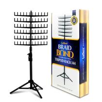 Organizador de cabelo Standing Braid Laflare 144 Pegs Hair Extension