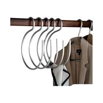 Organizador De Cabide Em Forma De S De Liga De Alumínio Para Lenços E Chapéus, Suporte De