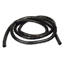 Organizador de Cabos 1/4 Preto - Espaguete Espiral Organizador de Cabos 1/4 Preto - Espaguete Espiral