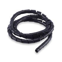 Organizador de Cabos 1.5M / 12mm Preto Force Line Organizador de Cabos 1.5M / 12mm Preto Force Line