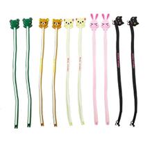 Organizador de cabos Cable Tie Cord, pacote com 10 lindos sapos rosa Organizador de cabos Cable Tie Cord, pacote com 10 lindos sapos rosa