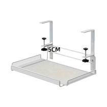 Organizador De Cabos De Aço Para Mesa Sem Perfuração, Prateleira Para Gestão De Fios