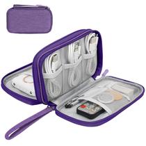 Organizador de cabos de viagem Skycase impermeável roxo Organizador de cabos de viagem Skycase impermeável roxo