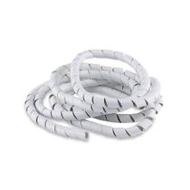 Organizador de Cabos Espiral Forceline 12x1,1mm Branco 3m