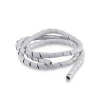 Organizador de Cabos Espiral Forceline 20x1,5mm Branco 1,5m Organizador de Cabos Espiral Forceline 20x1,5mm Branco 1,5m
