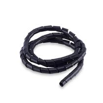Organizador de Cabos Espiral Forceline 20x1,5mm Preto 3m