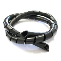 Organizador De Cabos MD9 3/4 1.0 Metro O&M Preto Organizador De Cabos MD9 3/4 1.0 Metro O&M Preto