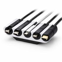 Organizador De Cabos Mesa 5 Slots Porta Fios Usb Home Office Gammer Organizador De Cabos Mesa 5 Slots Porta Fios Usb Home Office Gammer