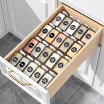 Organizador de Cajón para Especias MIUKAA Acrílico Expandible de 4 Niveles Organizador de Cajón para Especias MIUKAA Acrílico Expandible de 4 Niveles