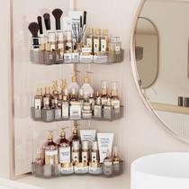 Organizador de canto de banheiro Asayuee 3-Tier Grey Organizador de canto de banheiro Asayuee 3-Tier Grey