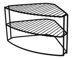 Organizador De Canto Para Armário 3 Níveis Preto Future Organizador De Canto Para Armário 3 Níveis Preto Future