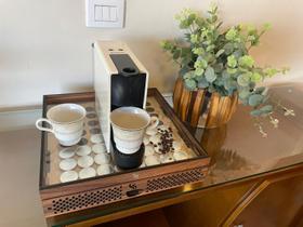 Organizador de Cápsulas Bandeja Com Vidro Superior Ultra Resistente A Maquinas Nespresso Design Zeus MDF Organizador de Cápsulas Bandeja Com Vidro Superior Ultra Resistente A Maquinas Nespresso Design Zeus MDF