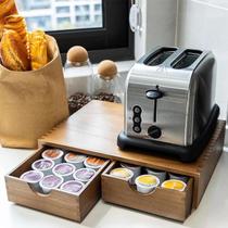 Organizador De Cápsulas De Café De Grande Capacidade Para Bancada De Cozinha Ou Bar Em Casa