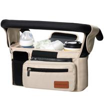 Organizador de Carrinho de Bebê Momcozy Universal com Porta-Copos Isolados Organizador de Carrinho de Bebê Momcozy Universal com Porta-Copos Isolados