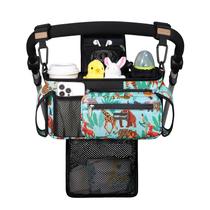 Organizador de carrinho de bebê TopDesign Universal com porta-copos Organizador de carrinho de bebê TopDesign Universal com porta-copos