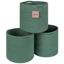 Organizador de cestos Storage Cubes voten 28x28x28 cm, pacote com 3 unidades, verde