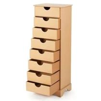 Organizador De Chão - Para Sapatos - C/ 8 Gavetas Em Mdf